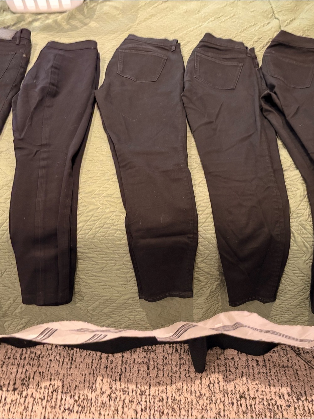 J. Crew Black Cropped Ankle Jeans - Slim Fit